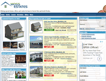 Tablet Screenshot of mossestates.com